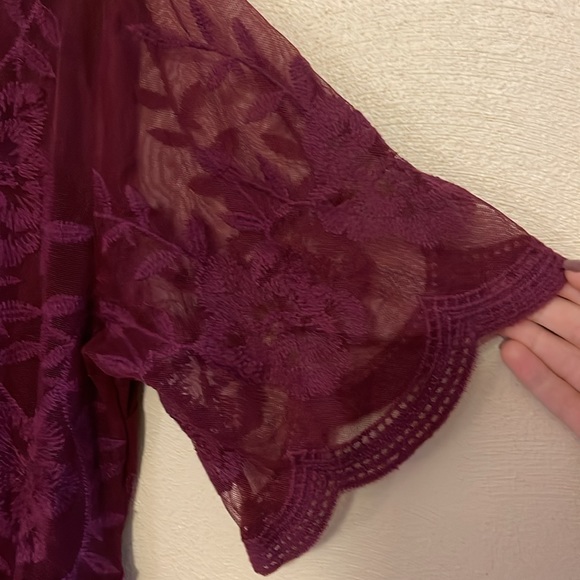 Great Condition PinkBlush materinity gown Large - Picture 3 of 7